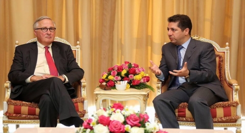 Mesrûr Barzanî û Richard Fadden civiyan