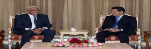 Mesrûr Barzanî li gel Yasîn Eiwez civiya