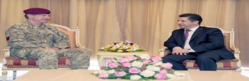 Mesrûr Barzanî û Thomas Anthony Beckett civiyan