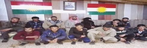 Bist welatiyên din yên Ereb xwe spardin hêzên pêşmerge