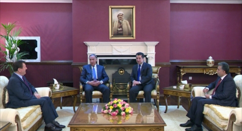 Mesrûr Barzanî û Obeyidî civiyan