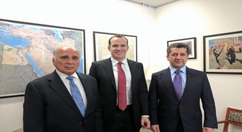 Mesrûr Barzanî û McGurk behsa têkiliyên navbera Amerîka û Kurdistanê kir