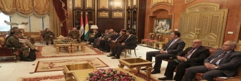 Serok Barzanî û Serokerkanê artêşa Franseyê civiyan