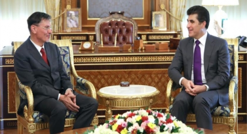 Serokwezîr li gel heyeteke Netewên Yekgirtî civiya