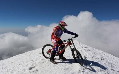 Bi bisîkletî ji kopê Çiyayê Agirê hat xwar