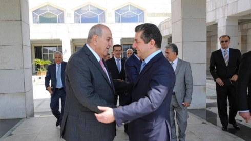 Mesrûr Barzanî û Eyad Elawî behsa têkiliyên navbera Hewlêr û Bexdayê kir