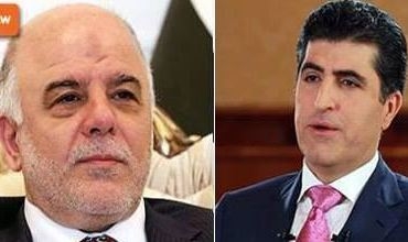 Nêçîrvan Barzanî pîrozbahî li Heyder Ebadî kir