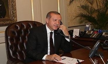 Erdogan bi reya telefonê Masûm pîroz kir