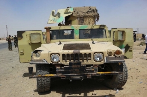 Hêzên Pêşmerge pêşiya Sadiye kontrol kirine û DAÎŞ tê de ye