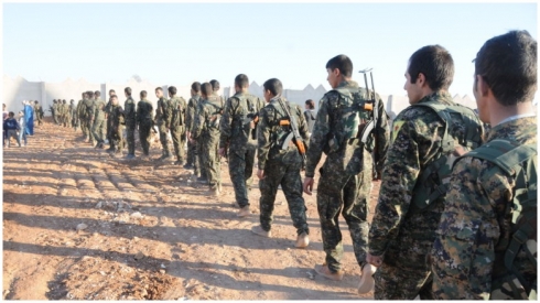 HSD li başûrê Dêra Zorê xwe ji şerê DAIŞê re amade dike