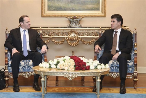 Serokwezîr û McGurk qonaxa piştî hilbijartinan gotûbêj dikin