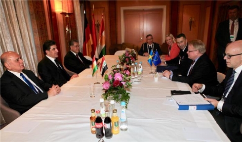 Serokwezîrê Kurdistanê û Wezîrê Berevaniya Swêdê qonaxa piştî DAÎŞê gotûbêj dikin