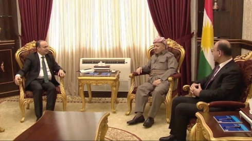 Serok Barzanî û Osman Baydemîr civiyan