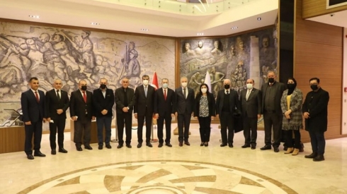 Şandeke Kurdistanê serdana Tirkiyeyê kiriye