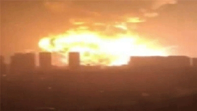 Huge explosion injures hundreds in northern China