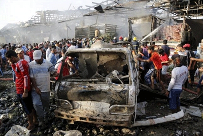 Islamic State claims huge truck bomb attack in Baghdad's Sadr City