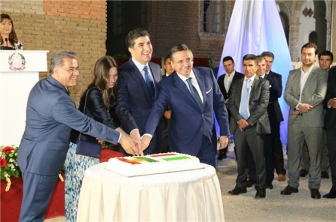 Nêçîrvan Barzanî beşdariyê di roja neteweyîya Îtaliyayê de dike