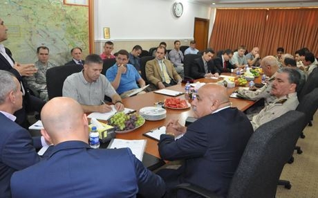 Wezîrê Pêşmerge bi nûnerên 7 welatan re civiya