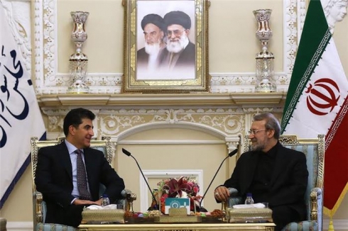 Li Tehranê Barzanî û Larîcanî rewşa Îraqê û herêma Kurdistanê nirxand