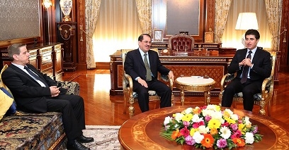 Nêçîrvan Barzanî pêdagiriyê li ser pêş xistina têkiliyên navbera Hewlêr û Tehranê dike