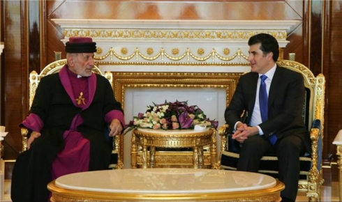 Serokwezîr pêşwazîyê li Patiryakê dêra Rojhilatî ya Aşûriyan dike