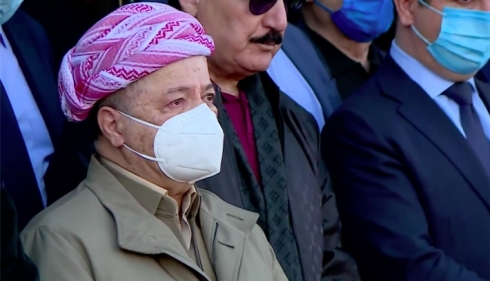 Serok Barzanî: Cihê destê Kake Roj di hemû qonaxên dijwar ên xebata gelê me de diyar e  