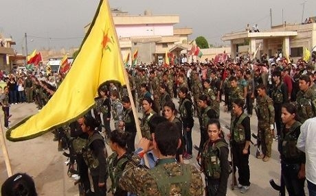 YPGê hêzên piştevaniyê şand Kobanî