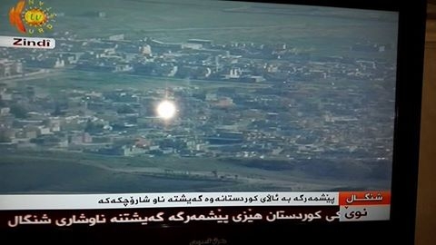 Bilez: Pêşmerge bi alayê Kurdistanê di nav Şingalê de ye