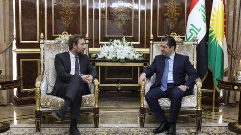 Serokwezîrê Kurdistanê li gel şandeke Norwêjî civiya