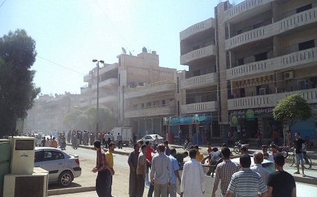 Li Qamişlo teqînek çêbû