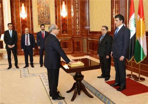 Endamên nû yên Dadgeha Temîzê sûnda yasayî xwar