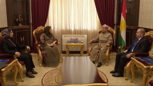 Serok Barzanî li gel Serokatiya parlementoyê civiya