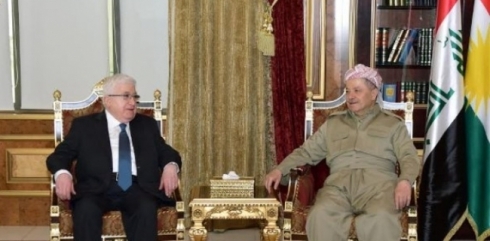 Barzanî û Fuad Mehsûm li hev dicivin