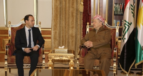 Serok Barzanî pêşwaziya Zanayê Kurd Koçer Bîrkar kir