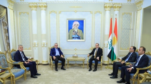 Şanda ENKSê serdana parlementoya Kurdistanê kir