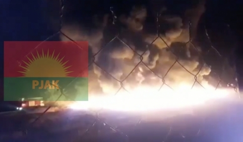 Çekdarên PJAK/PKKê li Merîwanê kargehek şewitandin! 