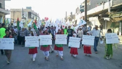 PKK rê neda partiyeke Kurdî alaya Kurdistanê li Efrînê bilind bike