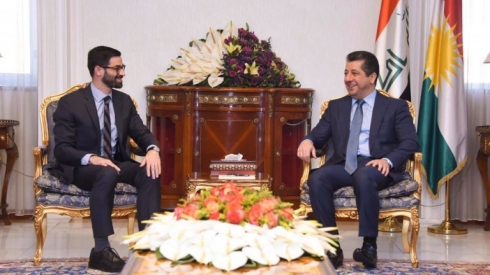 Serokwezîrê Kurdistanê li gel şandeke Amerîkî civiya