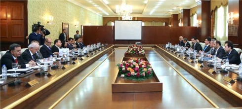 Civata wezîran yekemîn civîna xwe ya sala 2015ê saz kir