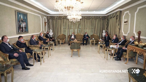 Şandeke PDKê serdana Bafil Talebanî kir