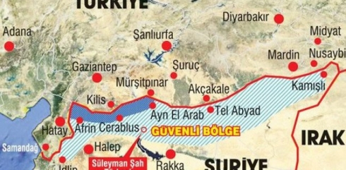 Îran qebûl nake ku Tirkiye li bakûrê Suriyê herêmak aram çêbike