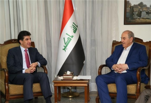 Barzanî û Elawî pirosesa siyasî li Îraqê dinirxînin