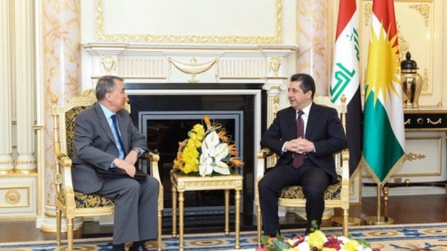 Serokwezîrê Kurdistanê û şandeke Amerîkî civiya