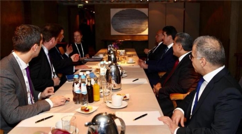 Nêçîrvan Barzanî digel şandeka Wezareta Derve ya Almanyayê dicive