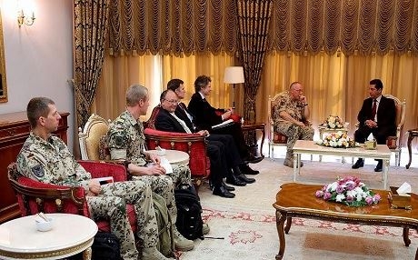 Şanda almanî: Tenê Pêşmerge kariye DAIŞê bişkêne