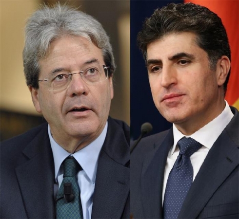 Îtalya daxwaza destpêkirina diyalogê navbera Hewlêr û Bexdayê dike