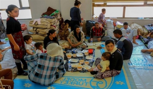 Hejmara koçberên Êzdî li Dihokê gehişt 400 hezar kesan