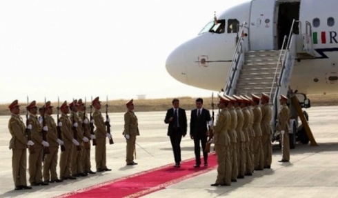 Serokwezîrê Îtalyayê serdana Kampa Behrikê kir