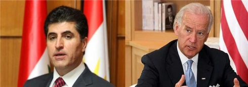 Nêçîrvan Barzanî peyameke sersaxiyê pêşekşî cîgirê serokê Amerîkayê dike