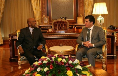 Nêçîrvan Barzanî daxwazê ji civaka navdewletî dike bi awayekê pitir alîkariya Herêma Kurdistanê bike